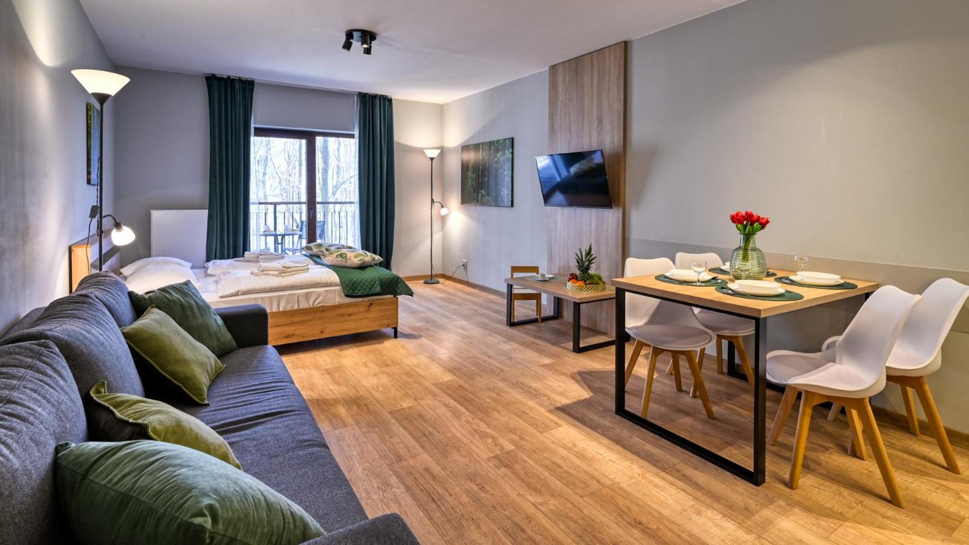 שצ'קלארסקה פוראובה Apartamenty Sun & Snow Resort Karkonosze מראה חיצוני תמונה
